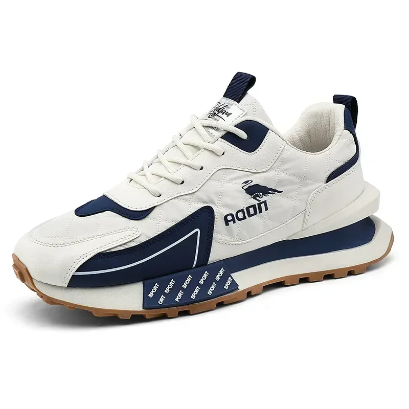 Waterproof Goretex Running Shoes - أحذية رياضية سميكة سوليد للرجال ،