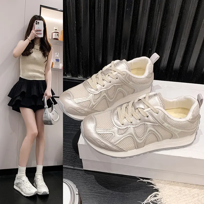 أحذية رياضية ذات لوحة شبكية قا - مراجعة Breathable Mesh Athletic Shoes وسعره