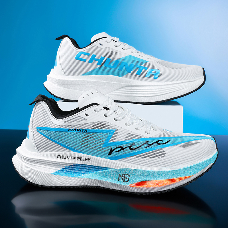 أحذية جري بلوح كربوني للماراثو - مراجعة Breathable Mesh Athletic Shoes وسعره