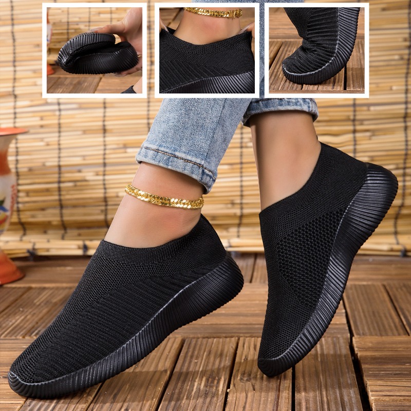 أحذية رياضية نسائية مريحة وعصر - مراجعة Breathable Mesh Athletic Shoes وسعره