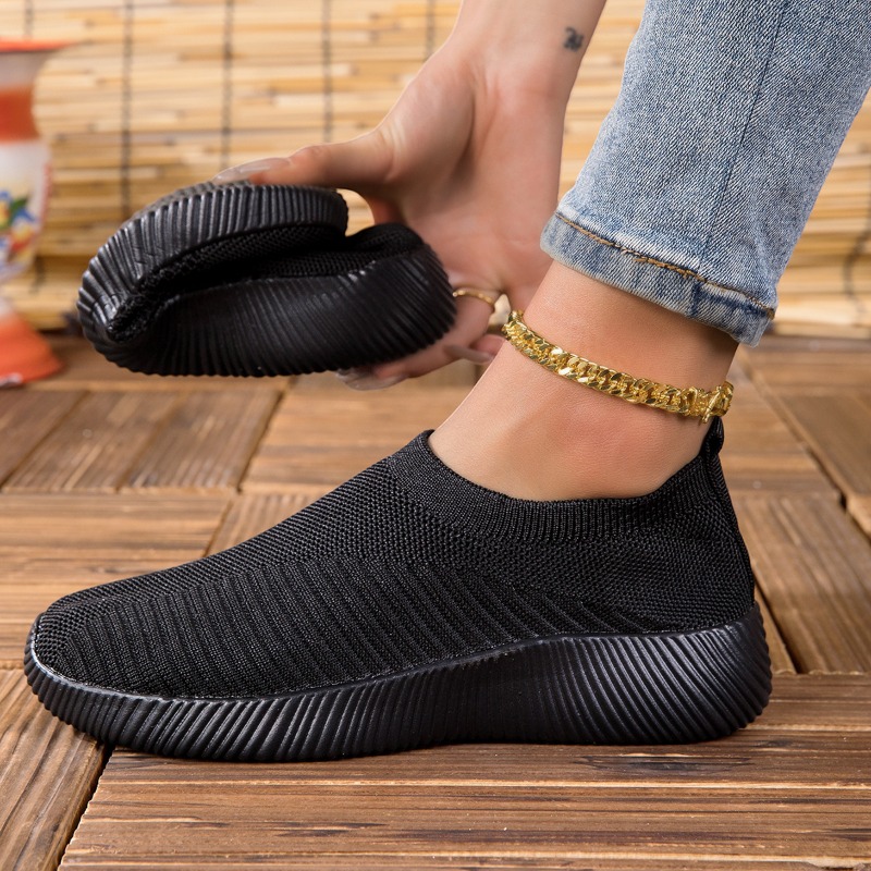 أحذية رياضية نسائية مريحة وعصر - مراجعة Breathable Mesh Athletic Shoes وسعره