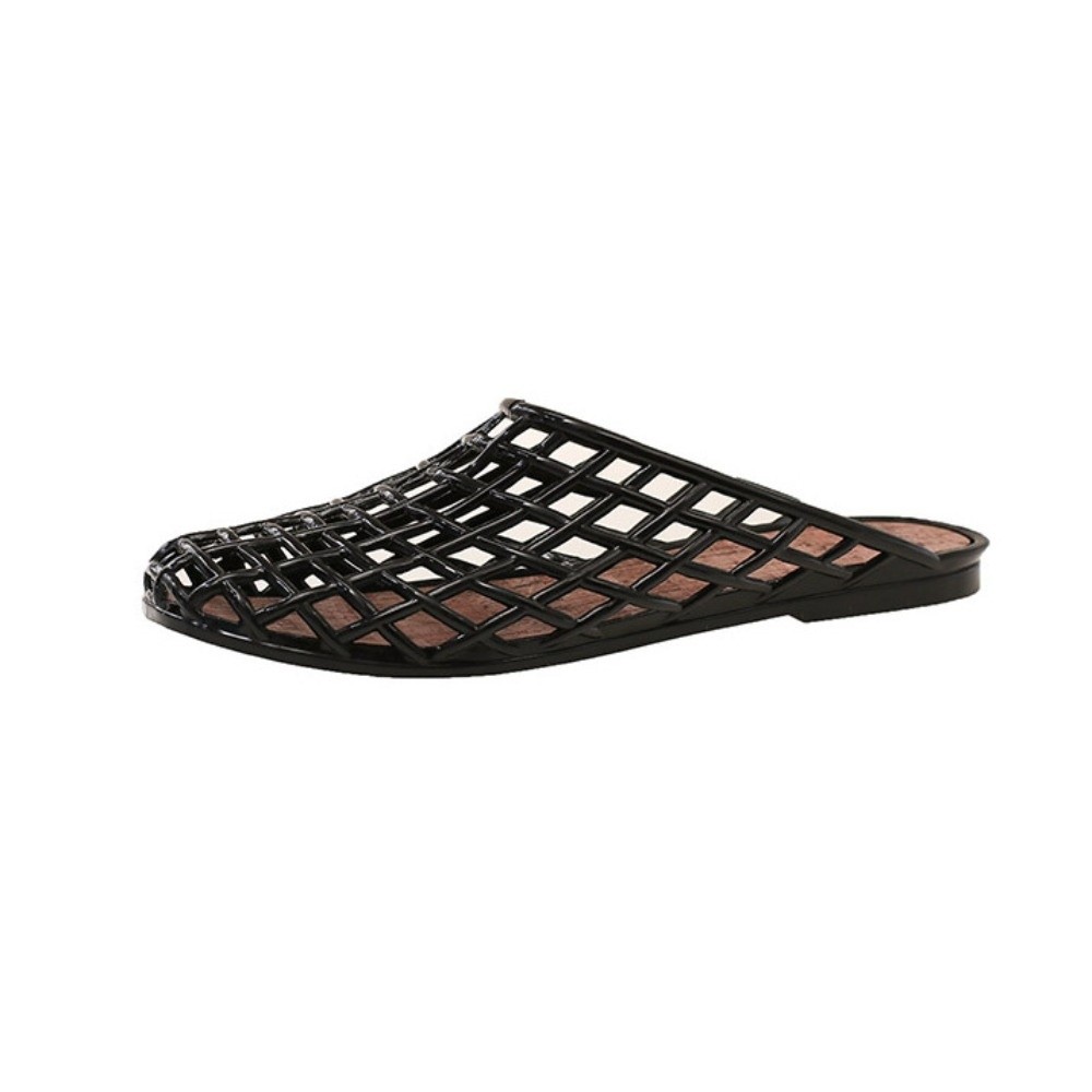 صنادل جيلي شبكية شفافة بمقدمة  - مراجعة Sandals وسعره